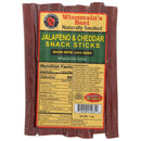 WISCONSIN JALAPENO & CHEDDAR BEEF SNACK STICK