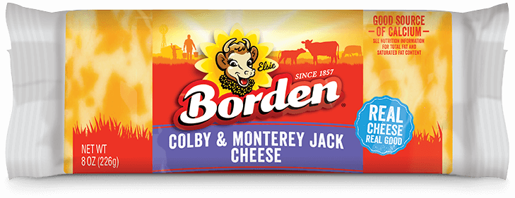 BORDEN DAIRY COLBY CHUNK CHEESE BLOCK