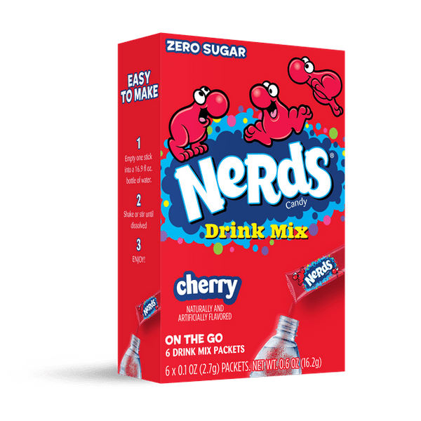 NERDS TO GO PACKETS CHERRY