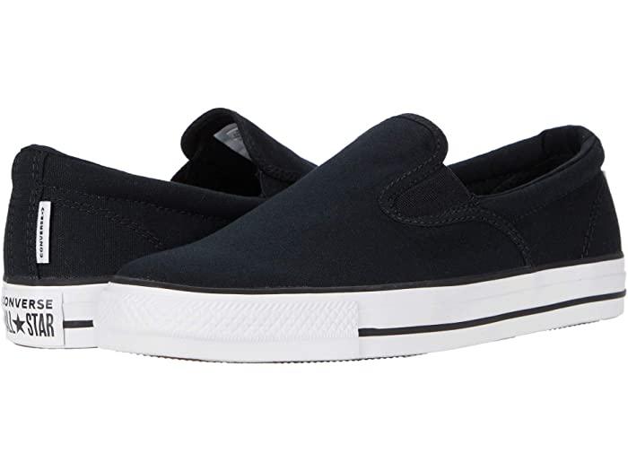 Converse Chuck Taylor All-Stars Double Gore Sip-on Obsidian/White/Black Unisex Converse Chuck Taylor Seasonal Double Gore Canvas Slip On  main image 4