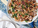 AIDELLS ROASTED GARLIC & GRUYERE CHEESE CHICKEN SAUSAGE