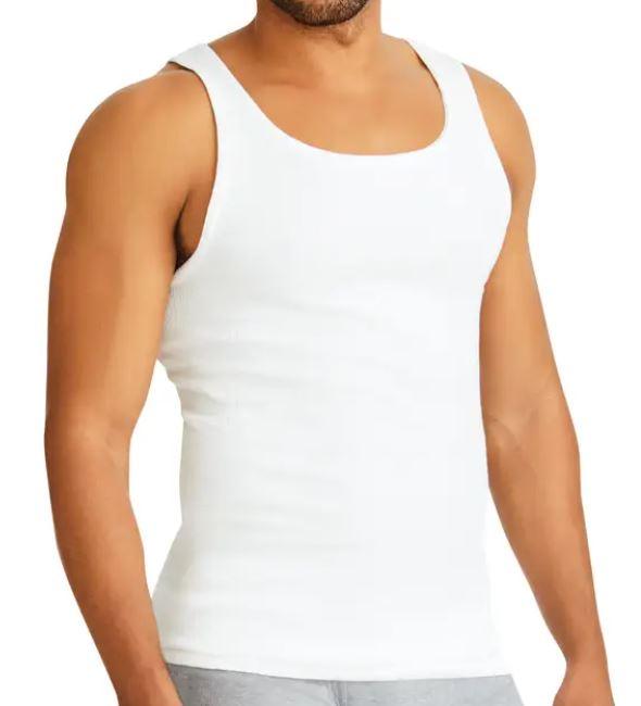 FRUIT OF THE LOOM TAGLESS TANK TOPS - 3PACK, Approved for NYS