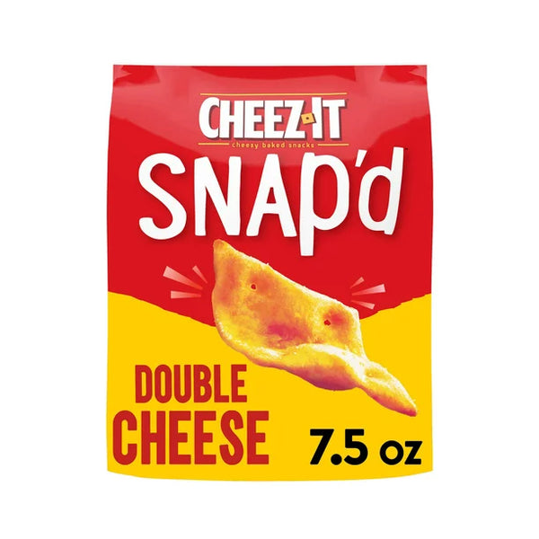 CHEEZ-IT SNAP'D DOUBLE CHEESE CRACKERS