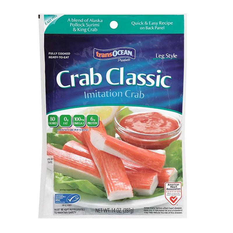 TRANSOCEAN CRAB CLASSIC CRAB LEG IMITATION – Emmas Premium Services