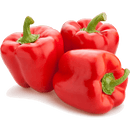 RED BELL PEPPERS (APPROXIMATELY 3 PER ORDER)