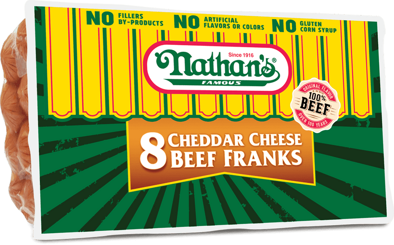 NATHAN'S CHEESE BEEF FRANKS - Emmas Premium Services