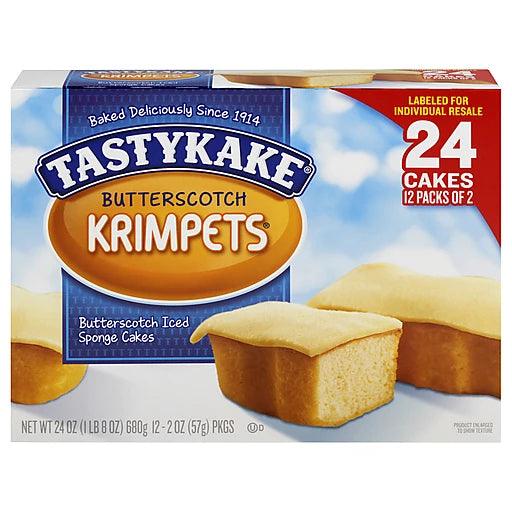 TASTYKAKE BUTTERSCOTCH KRIMPETS Emmas Premium Services
