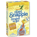 SNAPPLE TO GO DIET- LEMON ICED TEA - Emma's Premium Inmate Care Package Services
