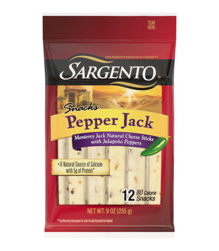 SARGENTO PEPPER JACK STRING CHEESE