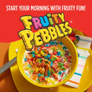 POST FRUITY PEBBLES CRISPY RICE CEREAL 2 PACK