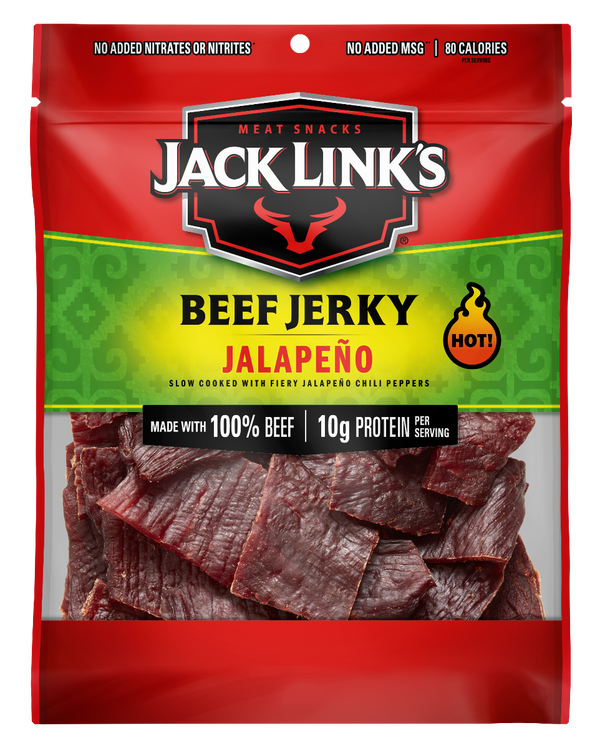 JACK LINK’S JALAPEÑO BEEF JERKY