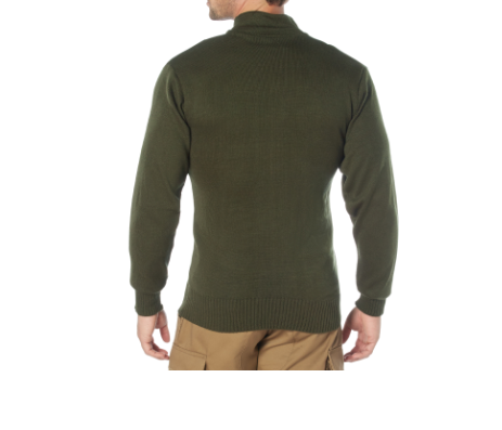 G.I. STYLE 5 BUTTON SWEATER
