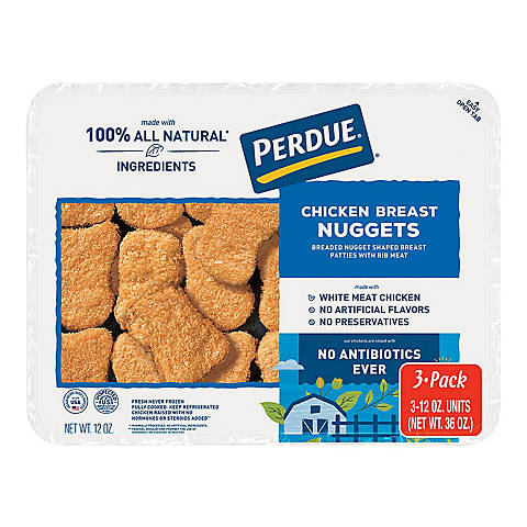 PERDUE CHICKEN BREAST NUGGETS (3 PACK)