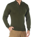 G.I. STYLE 5 BUTTON SWEATER