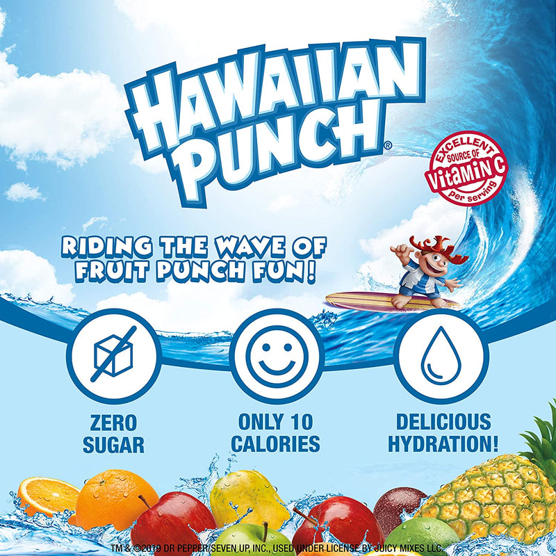 HAWAIIAN PUNCH VARIETY STICKS - LEMONADE, LEMON BERRY SQUEEZE, POLAR BLAST