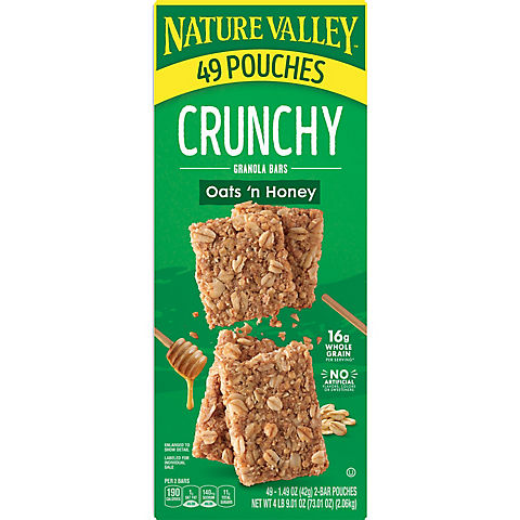 NATURE VALLEY CRUNCH (49 PACKS)