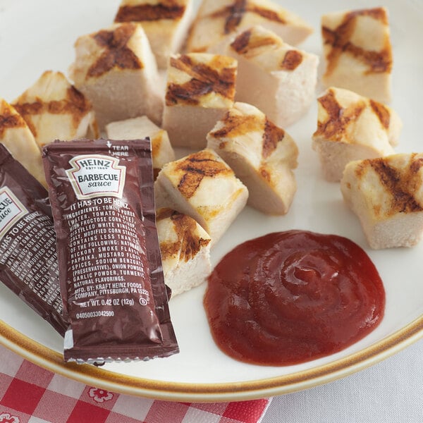 HEINZ BBQ SAUCE (15 PACKETS)