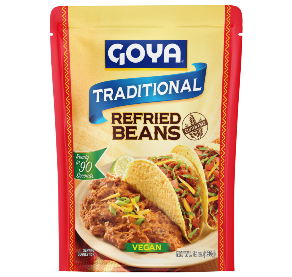 GOYA POUCH REFRIED PINTO BEANS, Approved for NYS Inmate Care Packages ...