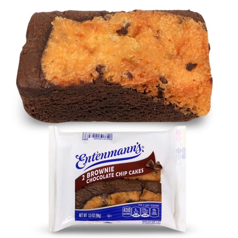 ENTENMANN'S BROWNIE CHOCOLATE CHIP, 6 PACK