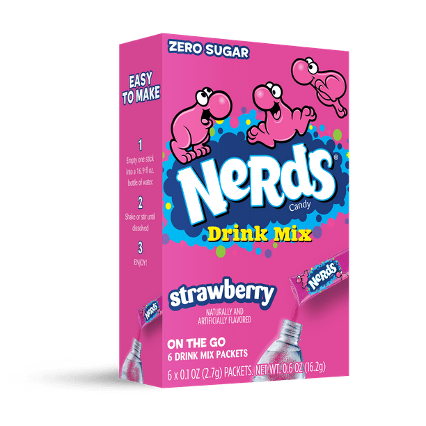 NERDS TO GO PACKETS STRAWBERRY