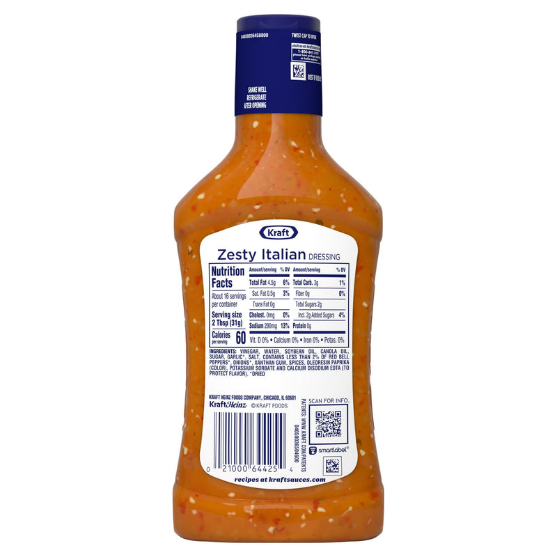 KRAFT ZESTY ITALIAN