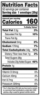 SWISS MISS MILK CHOCOLATE HOT COCOA MIX, 50 PACK