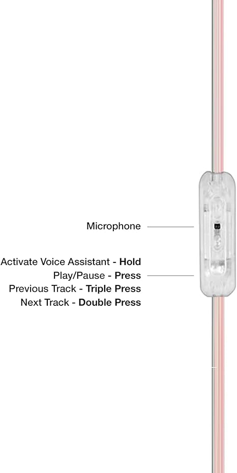 KOSS CL-3i CLEAR STEREO HEADPHONES W MIC