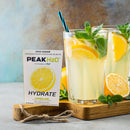 PEAK H20 LEMON LIME ENERGY POWDER DRINK