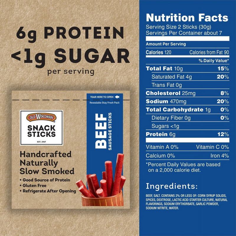 WISCONSIN BEEF SNACK BITES