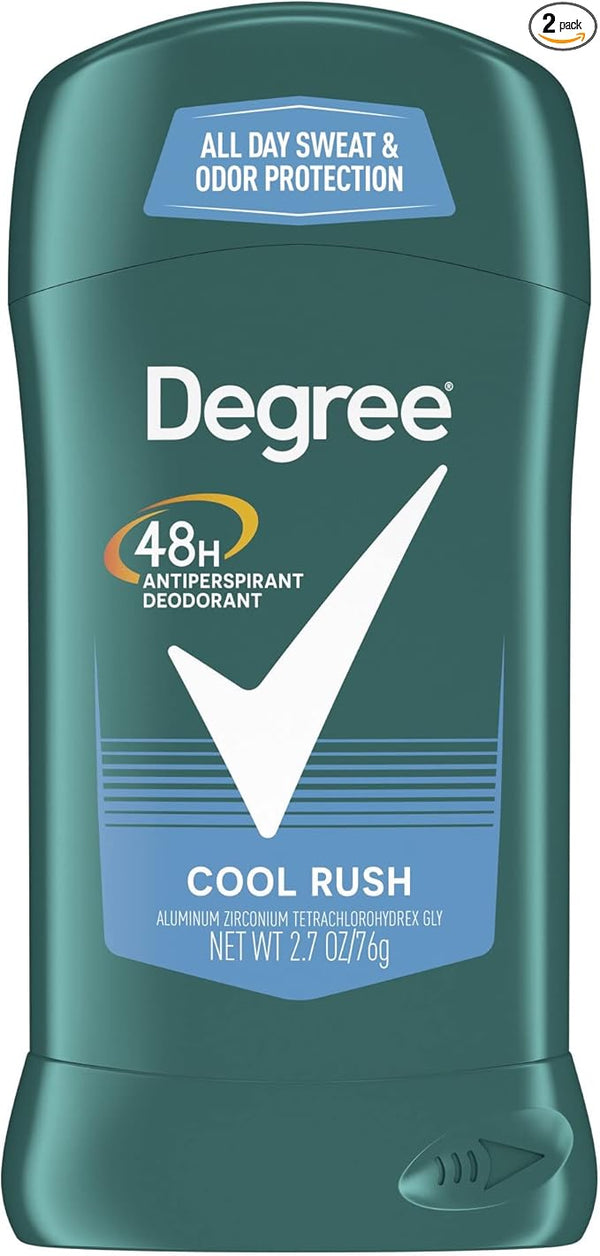 DEGREE DEODORANT DRY PROTECTION, COOL RUSH, 2.7 OZ