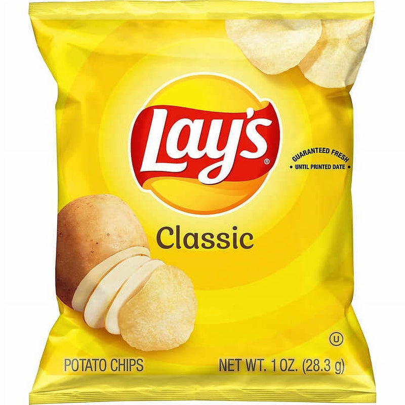 LAYS CLASSIC CHIPS (50 PACK)