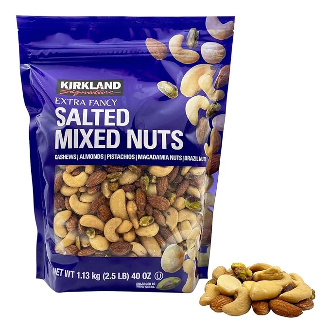 KIRKLAND SALTED MIXED NUTS