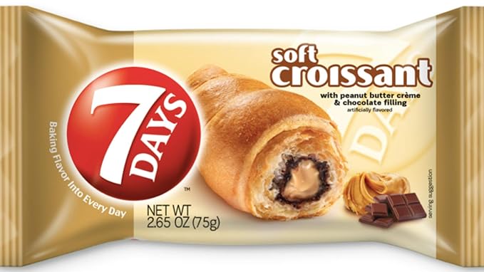 7DAYS SOFT CROISSANT PB & CHOCOLATE