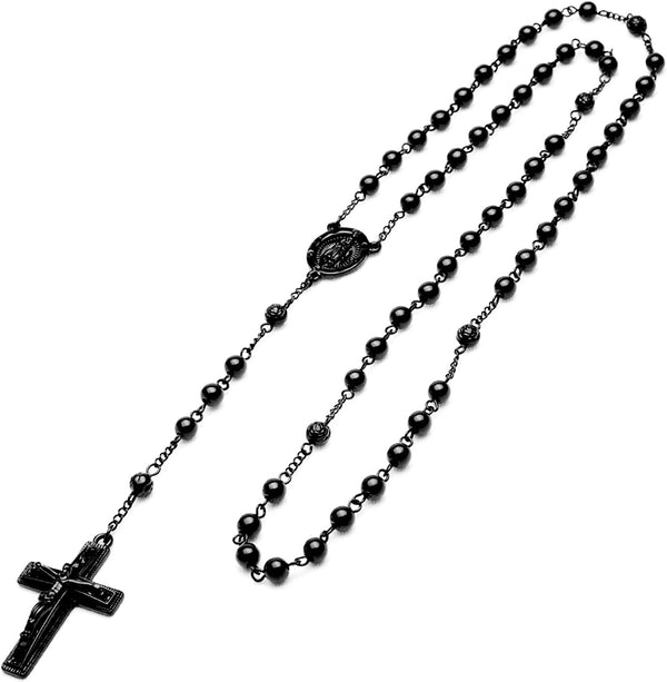 ROSARY BEADS WITH CROSS