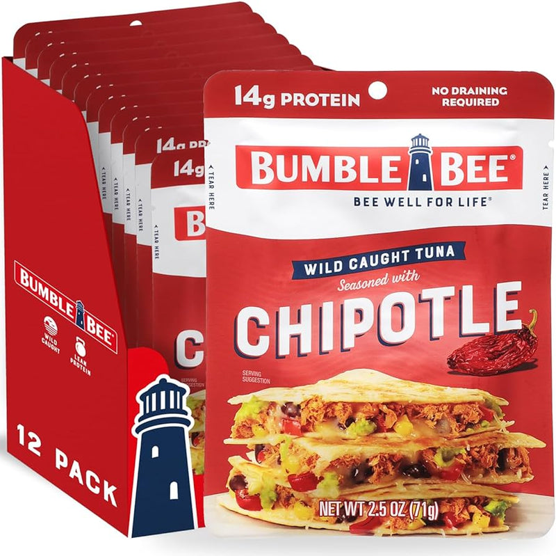 BUMBLE BEE TUNA - CHIPOTLE (12 PACK)