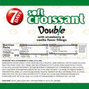 7DAYS SOFT CROISSANT WITH STRAWBERRY & VANILLA FILLING (6 PACK)