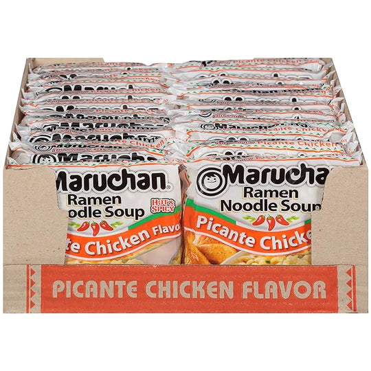 MARUCHAN RAMEN (PICANTE CHICKEN) 12 PACK CASE