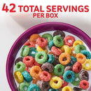 KELLOGG'S FROOT LOOPS CEREAL 43.6 OZ