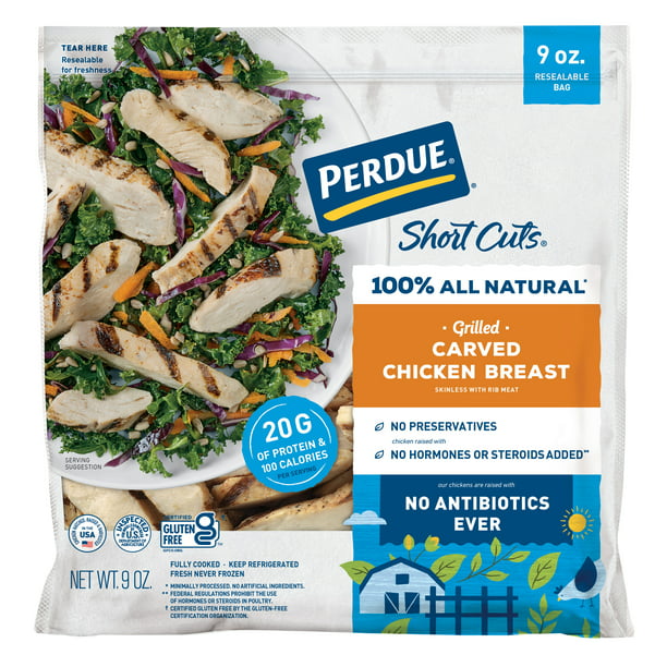 PERDUE SHORT CUT CARVED GRILLED CHICKEN BREAST