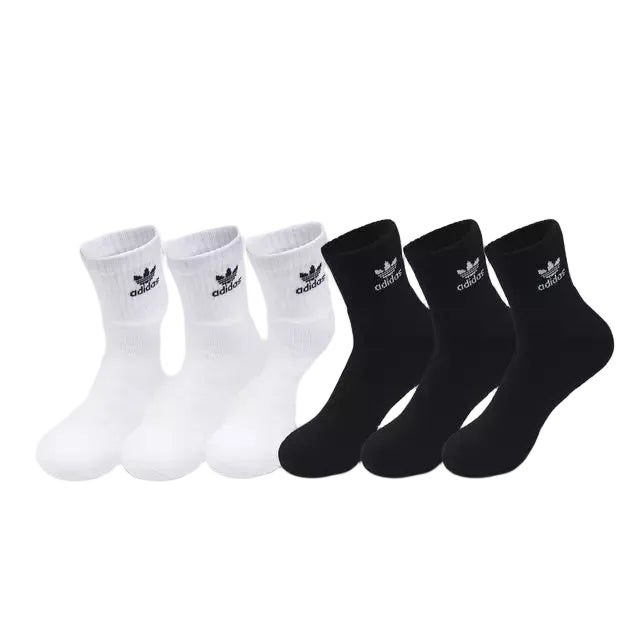 ADIDAS QUARTER SOCKS (6 PAIR), Approved for NYS Inmate Care Packages ...