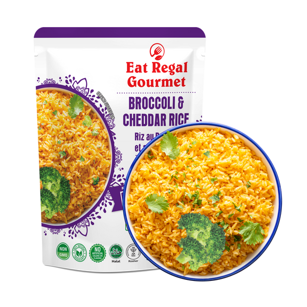 EAT REGAL GOURMET - BROCCOLI & CHEDDAR RICE