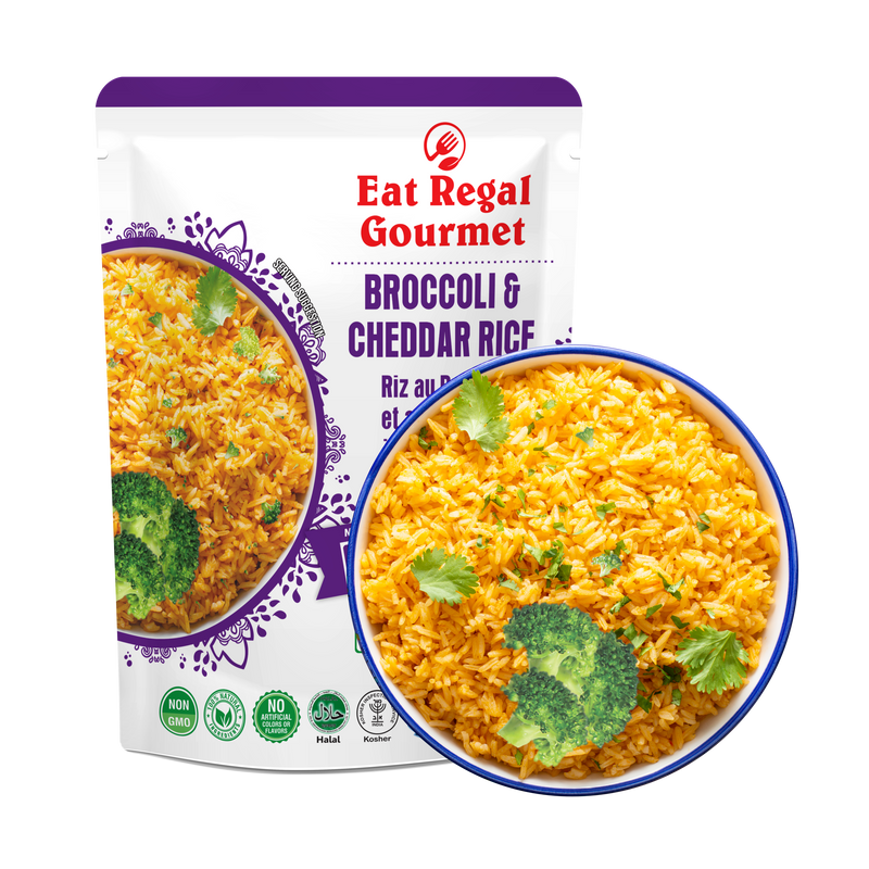 EAT REGAL GOURMET - BROCCOLI & CHEDDAR RICE