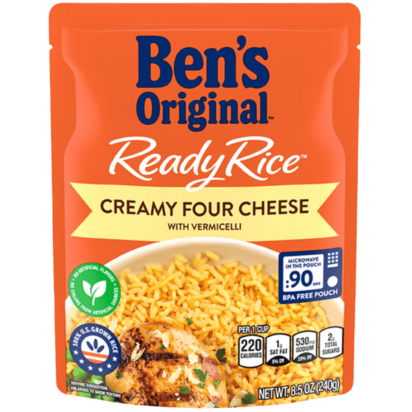 BEN'S ORIGINAL READY RICE - CREAMY FOUR CHEESE