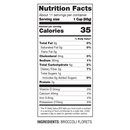 BROCCOLI FLORETS (2 LB BAG)