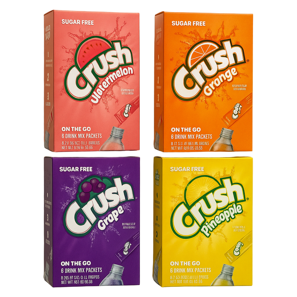 CRUSH FAVORITES BUNDLE, Approved for NYS Inmate Care Packages