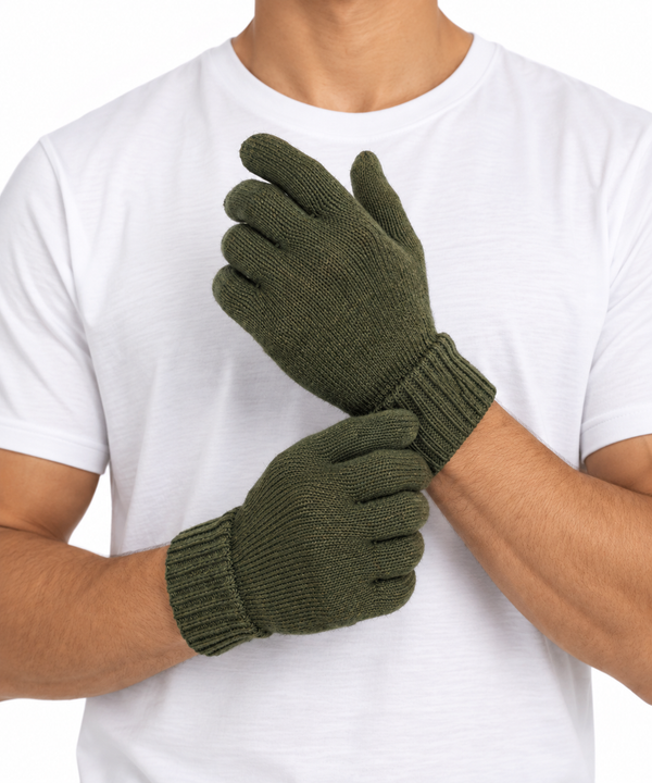 WINTER GLOVES 100% WOOL, Approved for NYS Inmate Care Packages