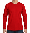 JERZEES LONG SLEEVE POCKET T SHIRT