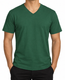 V NECK COLORED T SHIRT