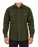 HEAVY WEIGHT SOLID FLANNEL SHIRT