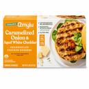 AMYLU CARAMELIZED ONION & AGED WHITE CHEDDAR CHICKEN BURGER (4 PACK)